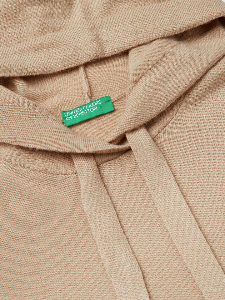 SWEATER W/HOOD Women image number 7